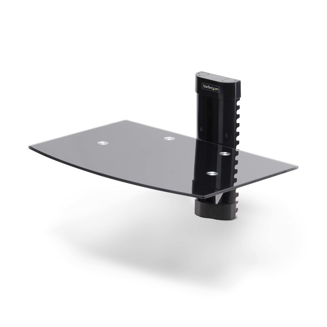 Single Floating Shelf Wall-Mount Bracket for TV Accessories,