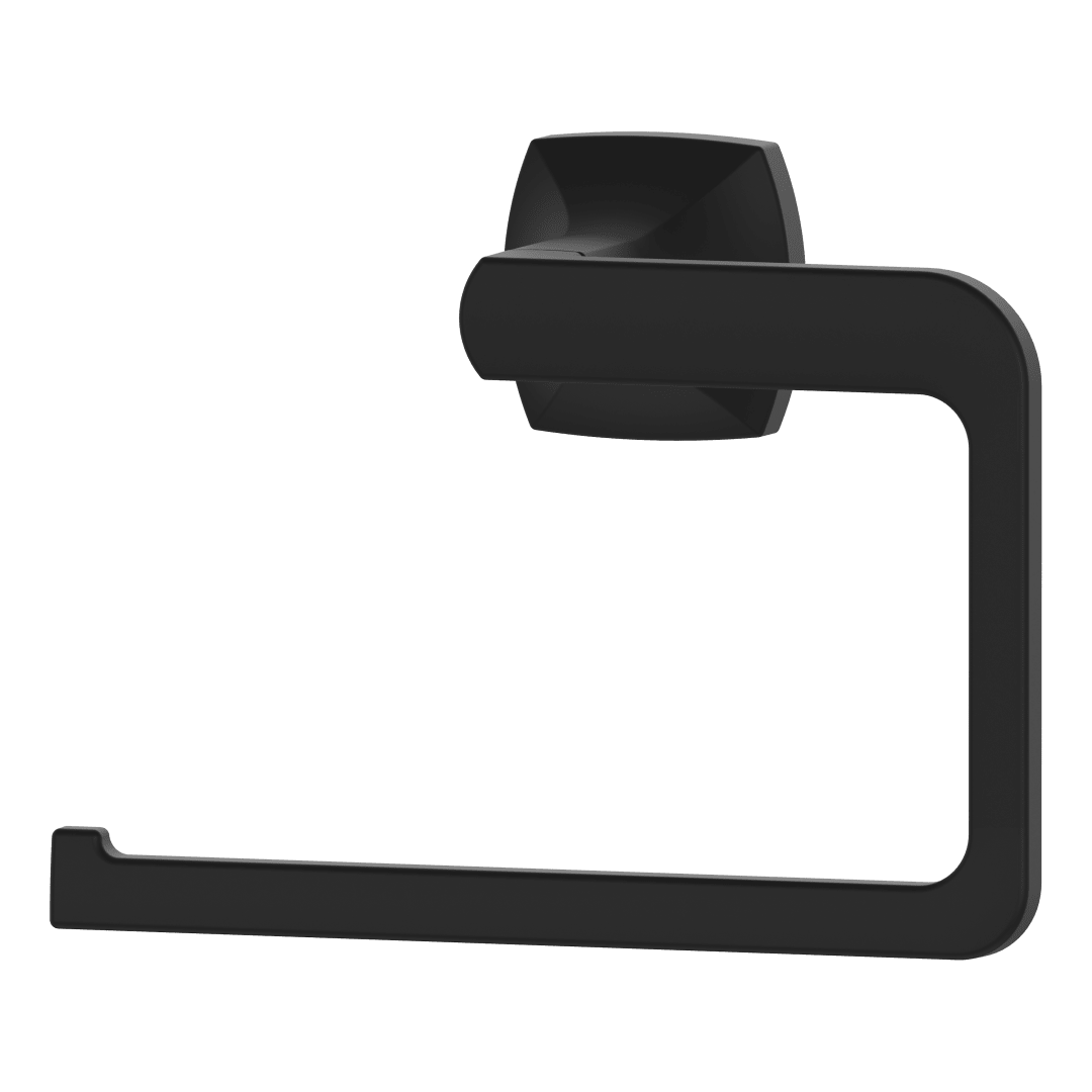 Penn Towel Ring in Matte Black