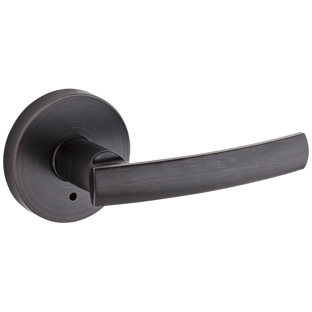 Sydney Round Bed/Bath Lever in Venetian Bronze