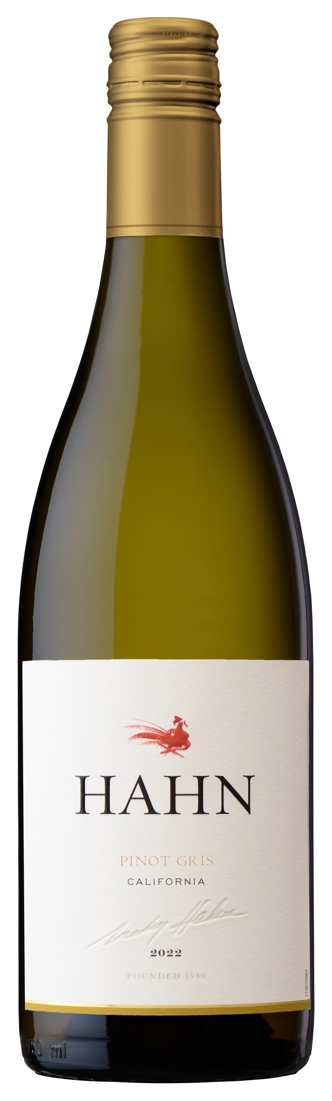 Hahn Founder's Pinot Gris White Wine 750ml