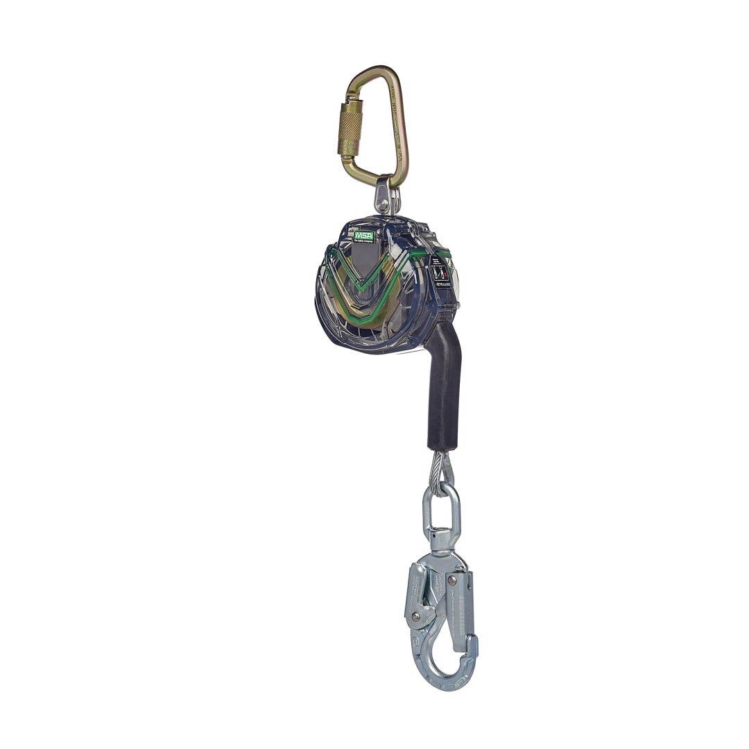 V-TEC Antichute à rappel automatique avec sangle de 3 m et câble