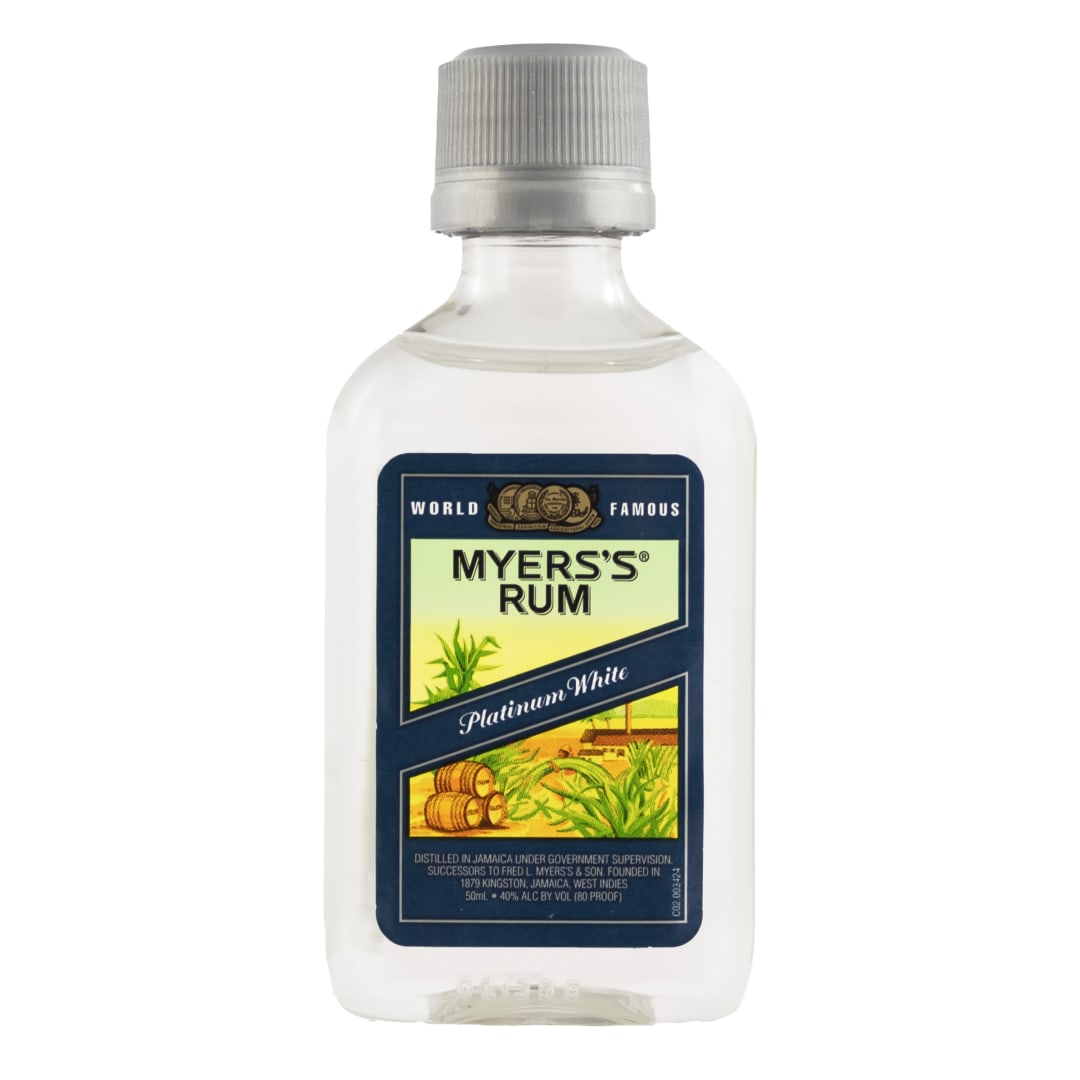 Myers's Platinum White Rum 50ml 80 Proof