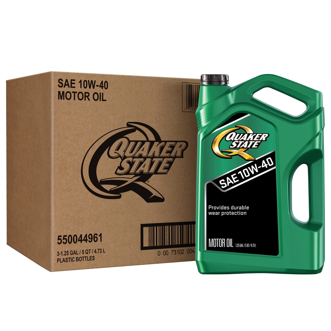 Quaker State Motor Oil, 10W-40, 5 Quart