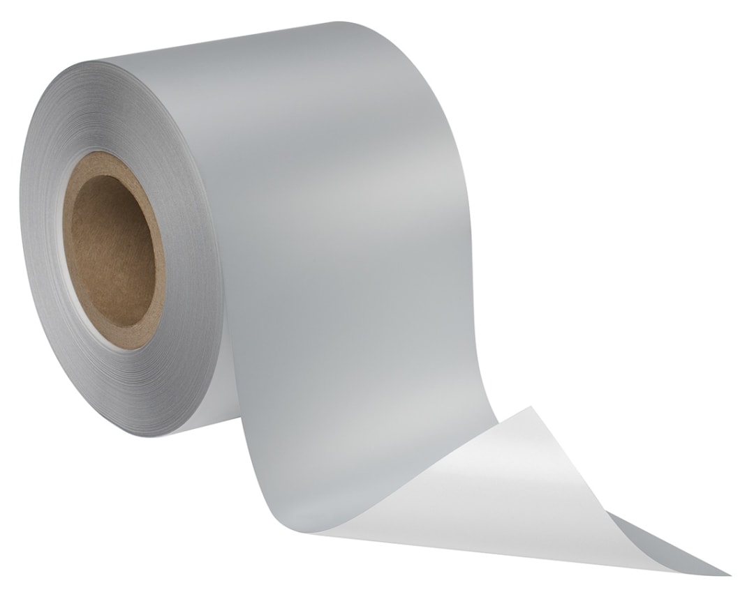 3M™ Termal Transfer Etiket Malzemesi 7879EJ, Gümüş, 1500 mm x 500 m, 0.081 mm