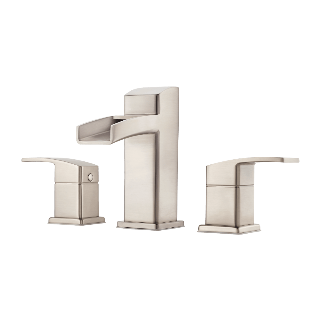 Kenzo 2-Handle 8" Widespread Bathroom Faucet in Brushed Nickel