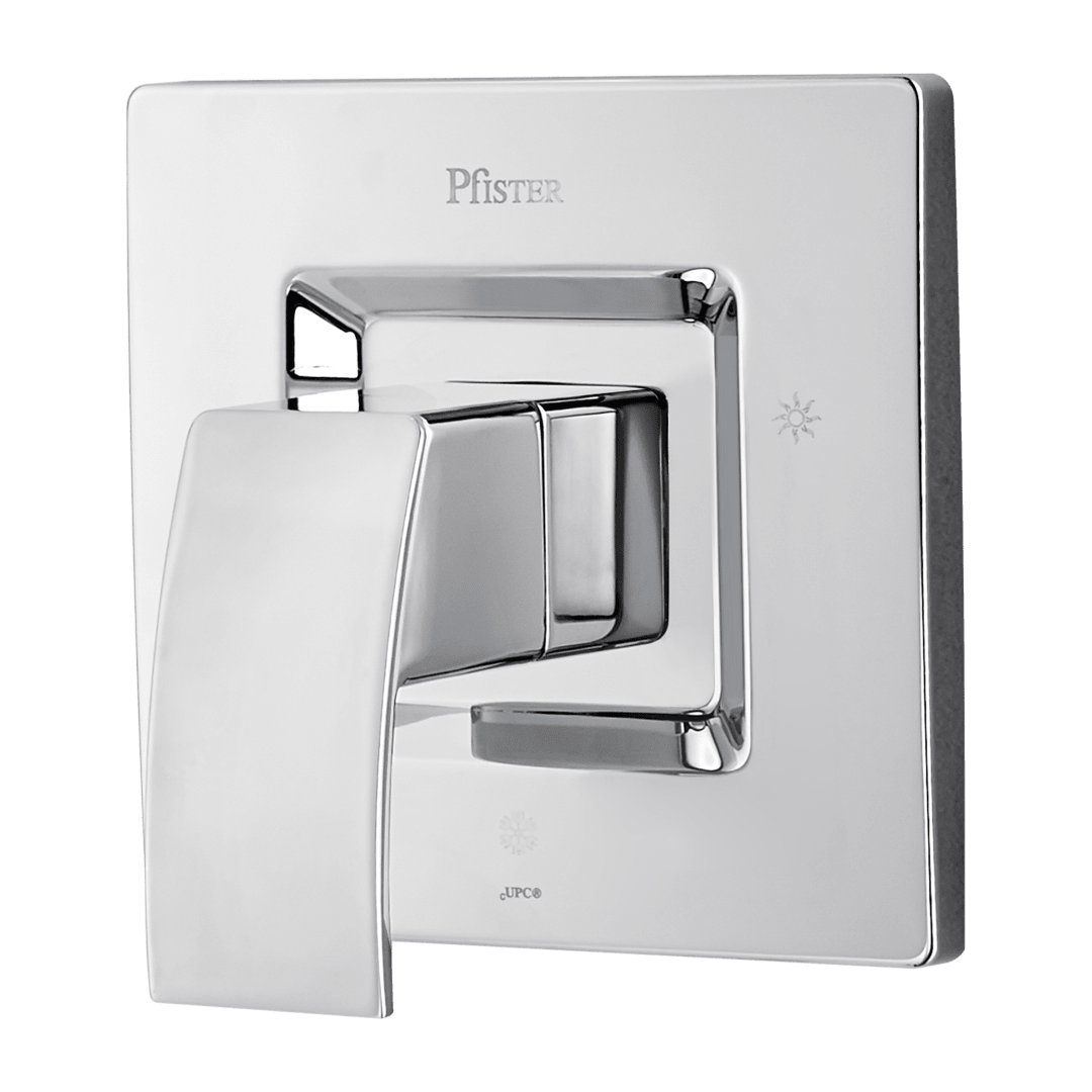 Kenzo 1-Handle Tub & Shower Valve Only Trim in Polished Chrome