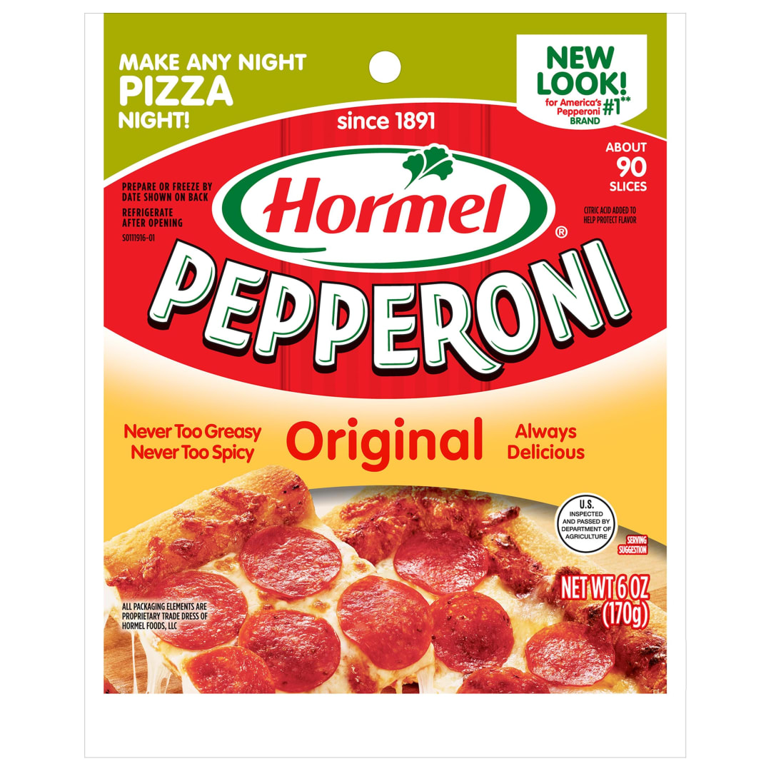 HORMEL Pepperoni for Walmart DRC 6oz\"Version 3.0\" September 2024