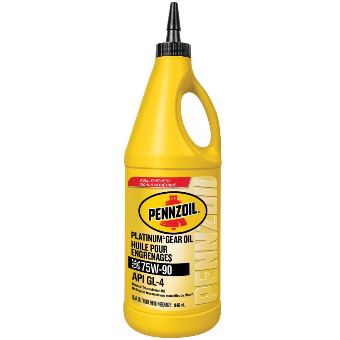 Pennzoil Platinum 75W-90 Gear Oil, 1 Quart Litre
