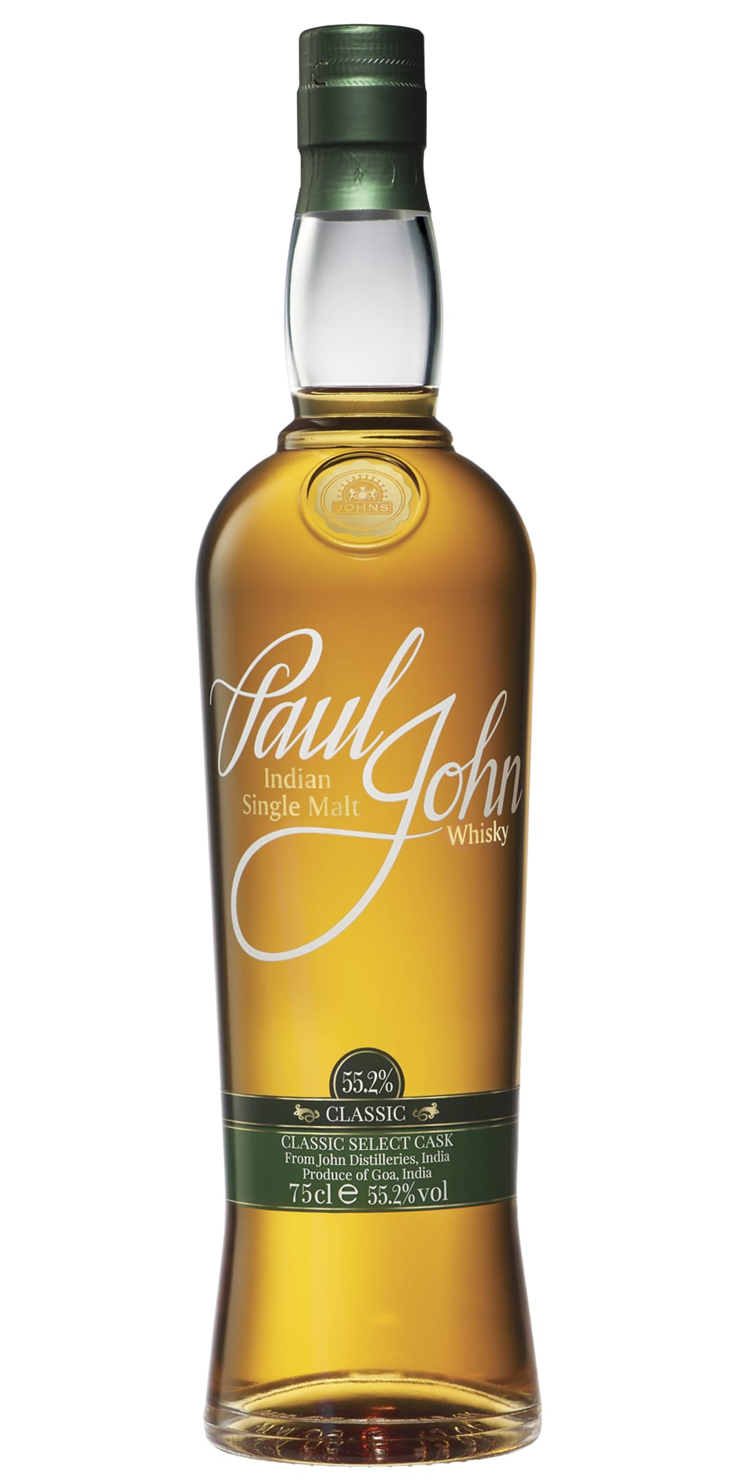 Paul John Classic Select Cask Indian Single Malt Whisky 750ml 110 Proof