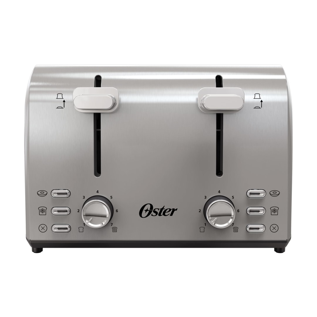 Oster® 4-Slice Toaster with Extra Wide Slots, Stainless Steel