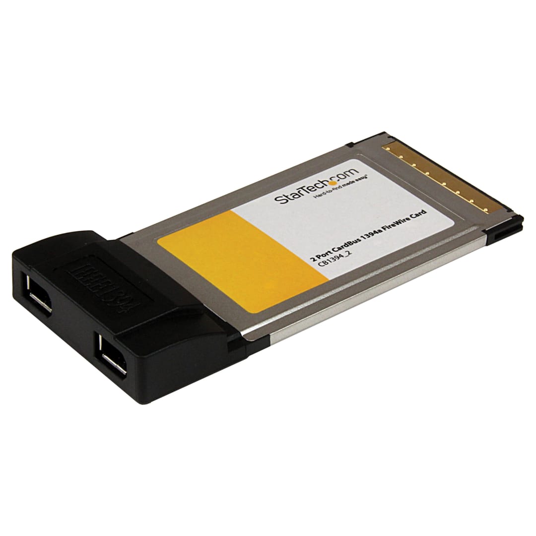 2 Port CardBus IEEE-1394 Firewire Card