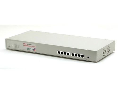 *D*8-Port 10/100-Mbps Ethernet Switch - Full Duplex
