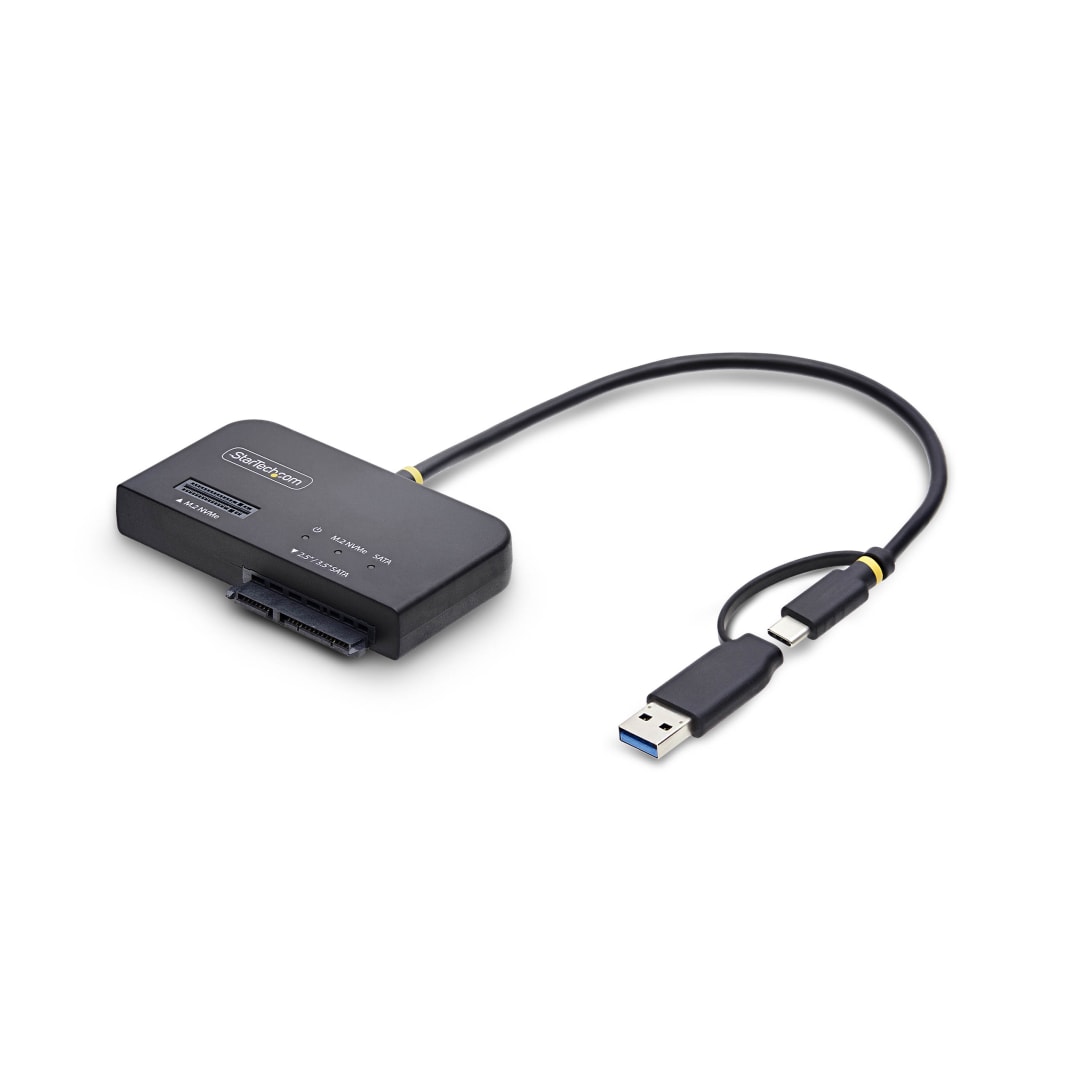 USB-C 10Gbps M.2 NVMe &amp; SATA drive adapter
