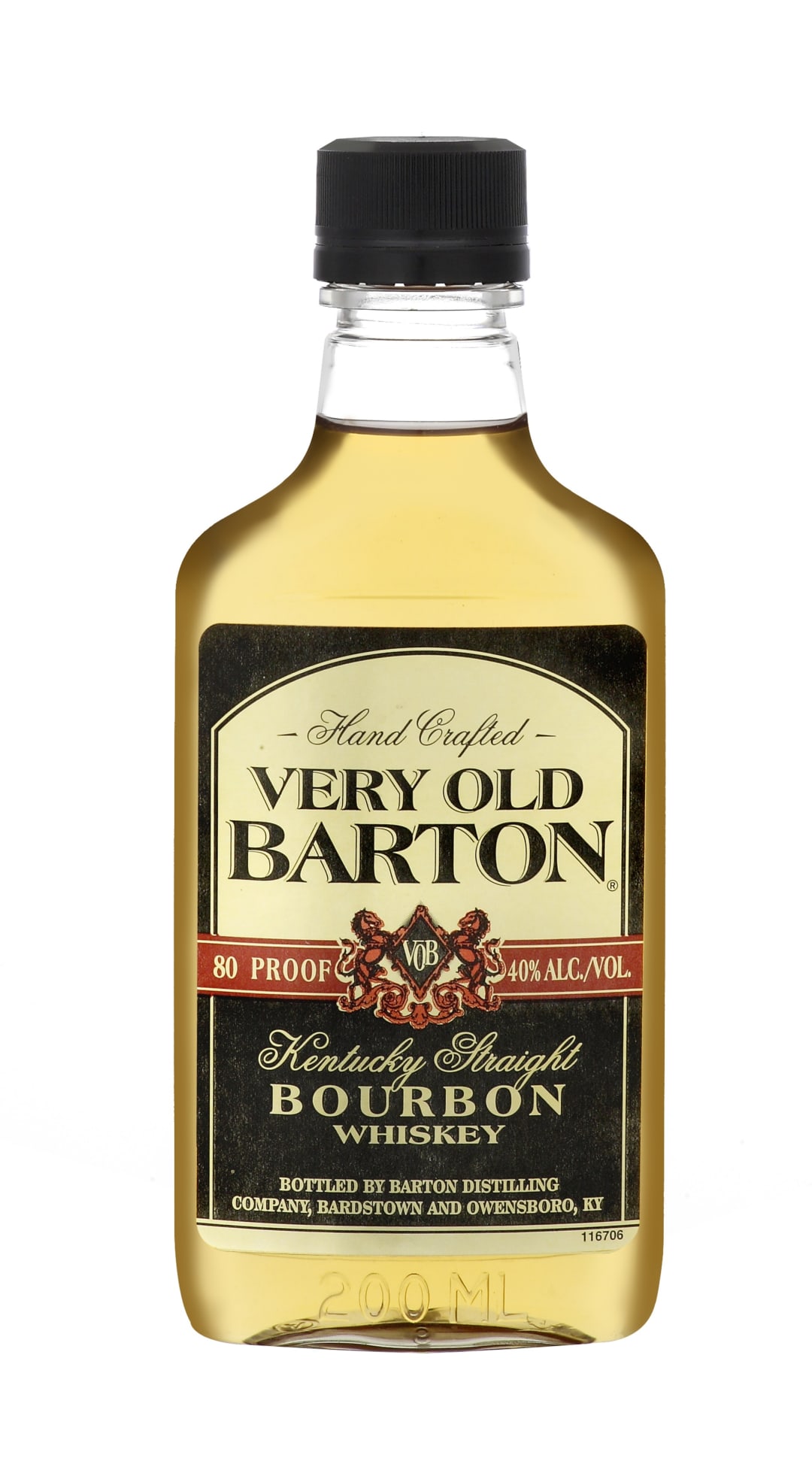 Very Old Barton Kentucky Straight Bourbon Whiskey 200ml 80 Proof