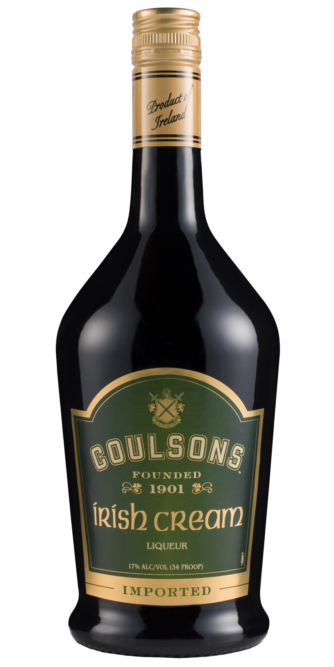 Coulsons Irish Cream Liqueur 750ml 34 Proof