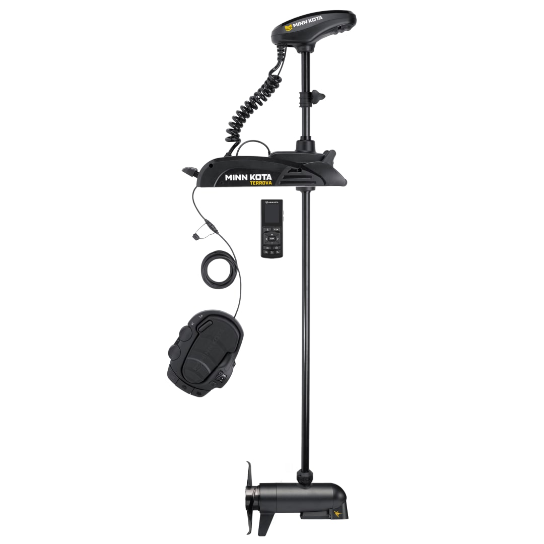 Terrova 112 lb. Thrust, 60" Shaft, MEGA Down Imaging, Wireless Remote