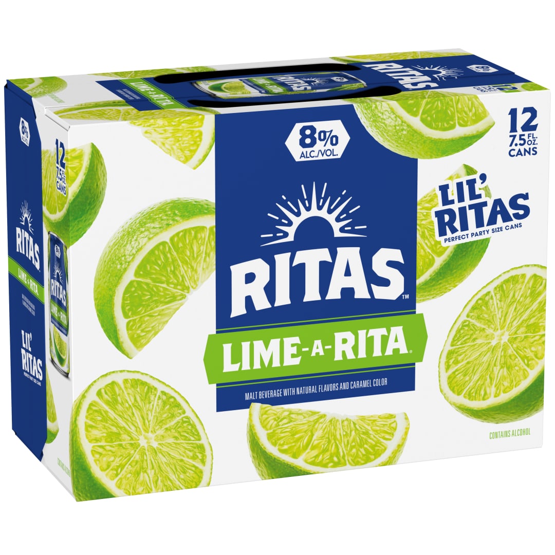 Ritas Sparkling Lime-A-Rita Margarita 12 - 7.5 fl oz Cans