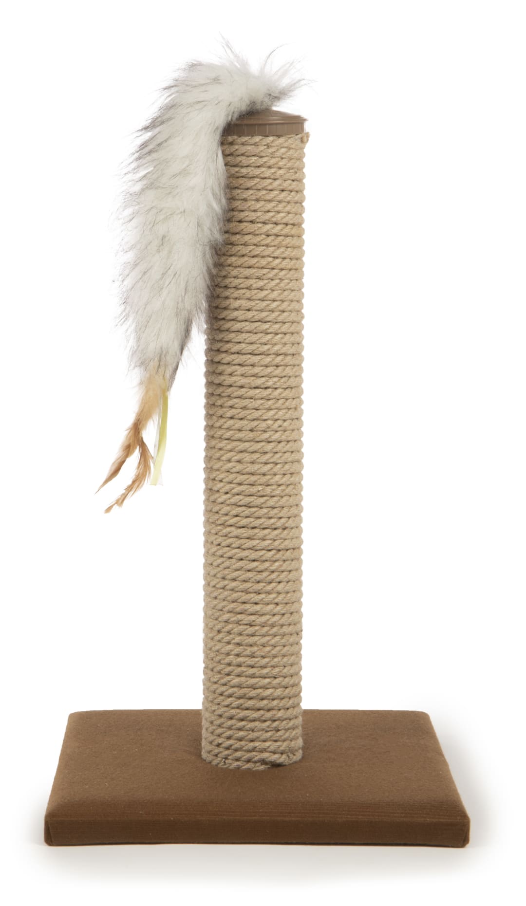 SmartyKat Tweet Tower Electronic Sound Toy and Jute Rope Cat Scratch Post