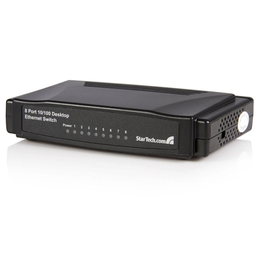 8 Port 10/100 Desktop Ethernet Switch