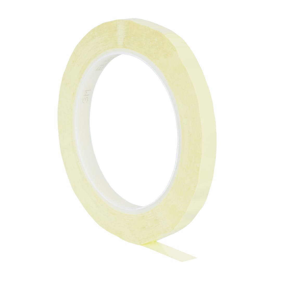3M™ Polyester-Isolierband 1350F-1, Gelb, 9 mm x 66 m x 0.06 mm, Kunststoff Kern