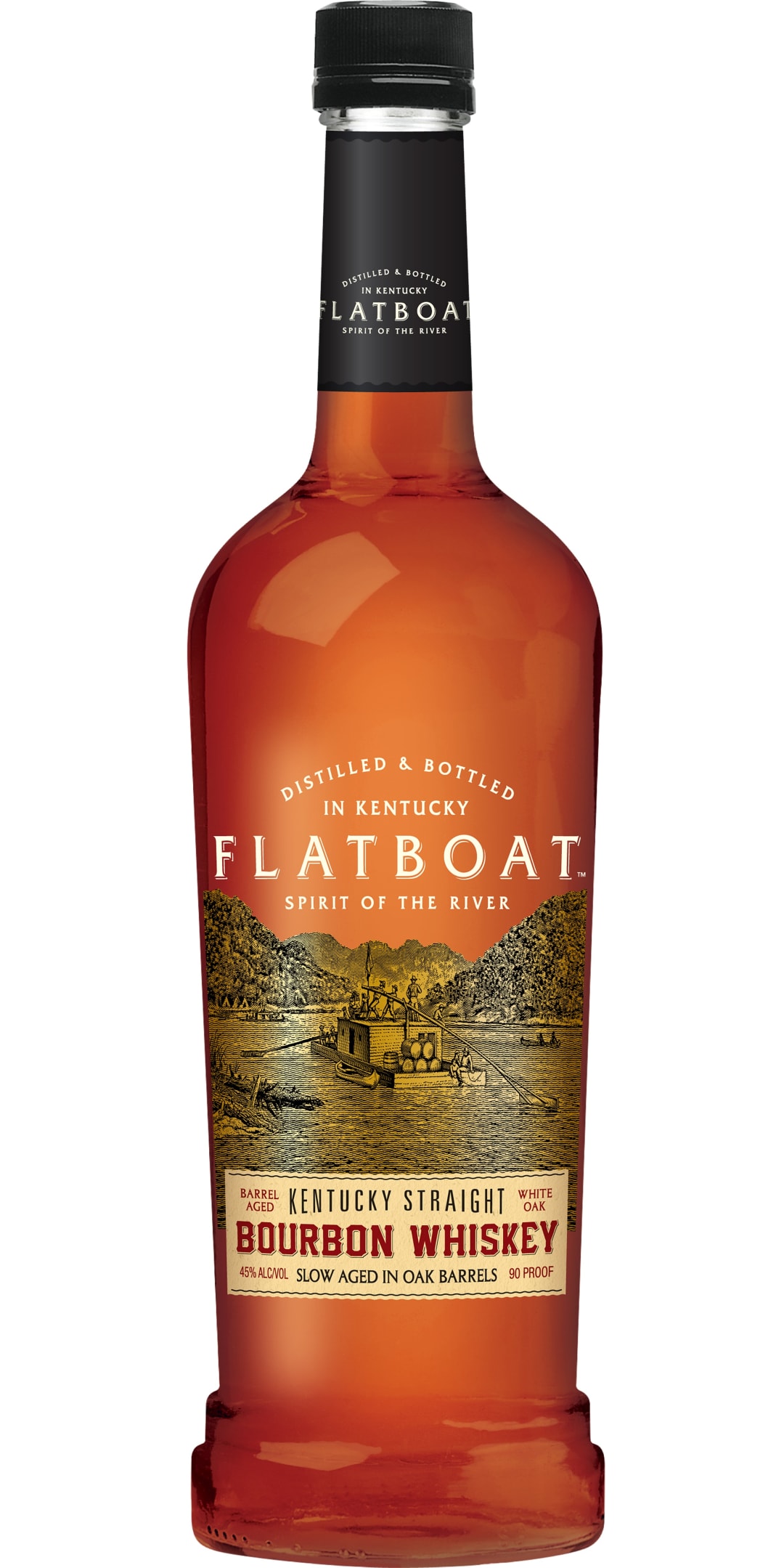 Flatboat Kentucky Straight Bourbon Whiskey 750ml 90 Proof