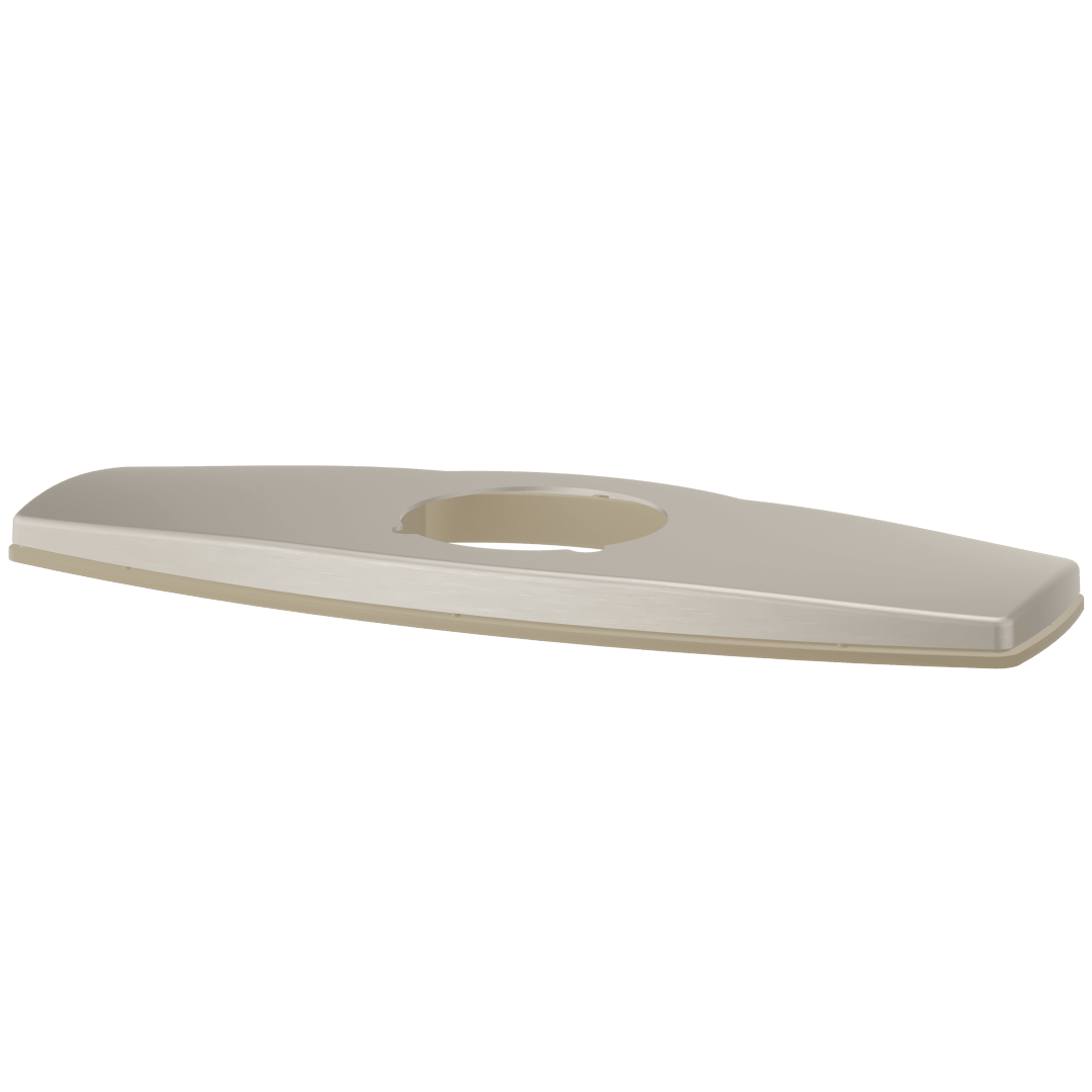 Deckard Single Control Lavatory Deckplate in Brushed Nickel