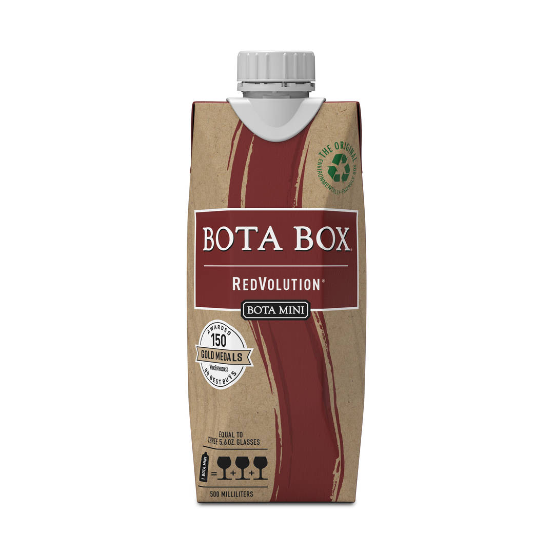 Bota Mini RedVolution Red Wine, 500ml (3 Glasses), 13.5% ABV