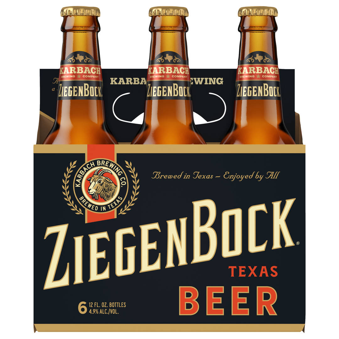 Karbach ZiegenBock 6x12 oz Glass Bottle Basket CARRIER