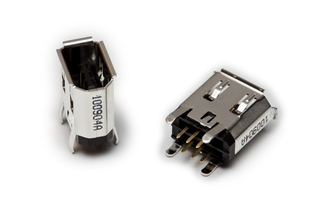 3M™ Steckverbinder für die Leiterplattenmontage, IEEE 1394, 6-polig, 2.0 mm, 3E106 Serie, 3E106-1230 KV