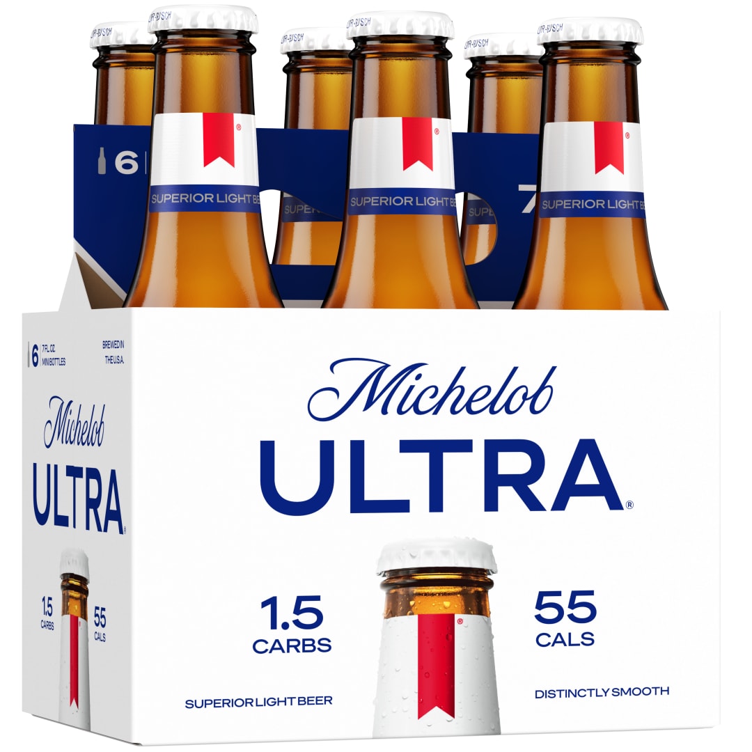 Michelob Ultra 6 pack 7 fl oz Glass Bottle