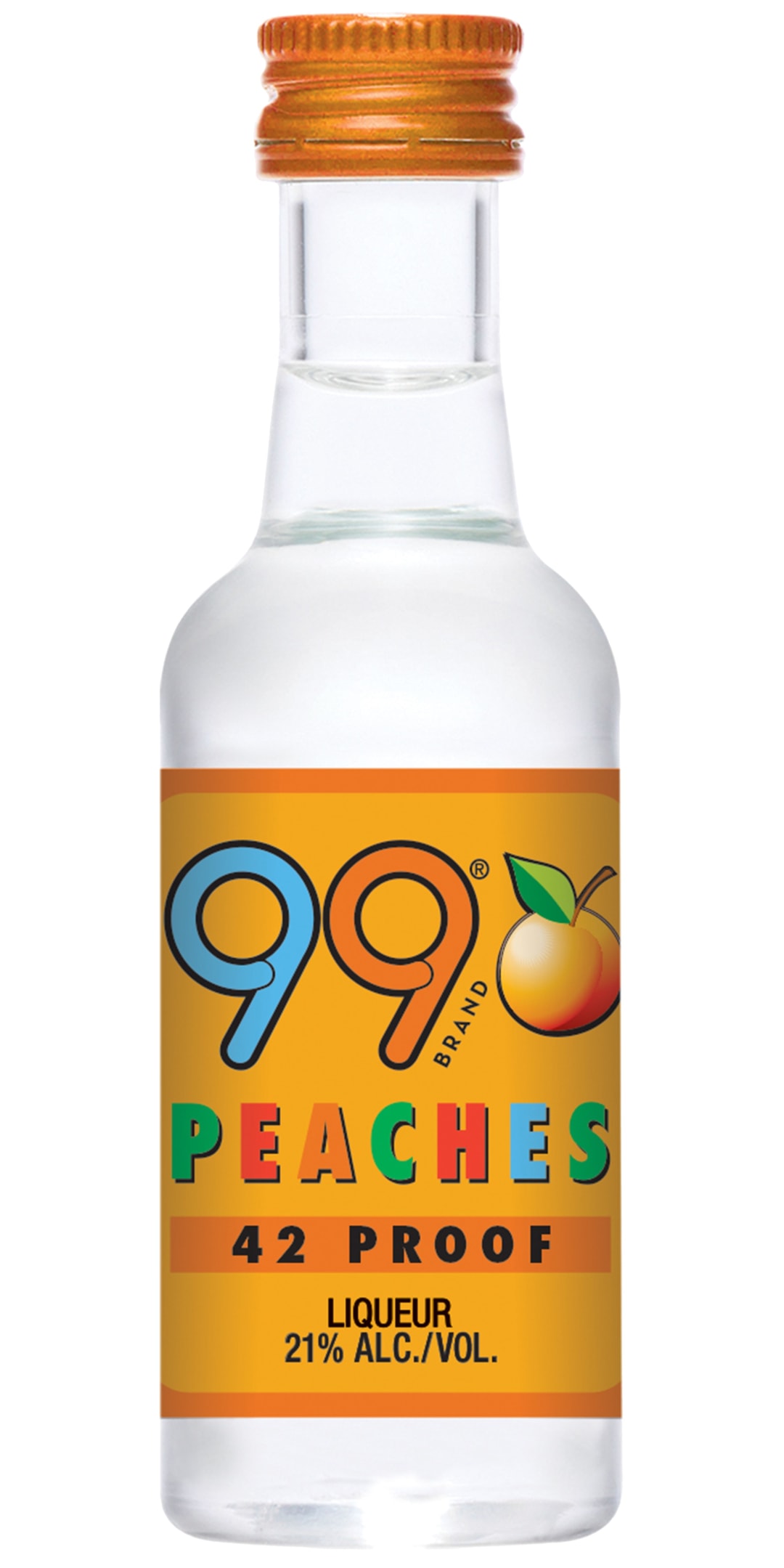 99 Peaches Liqueur 50ml 42 Proof