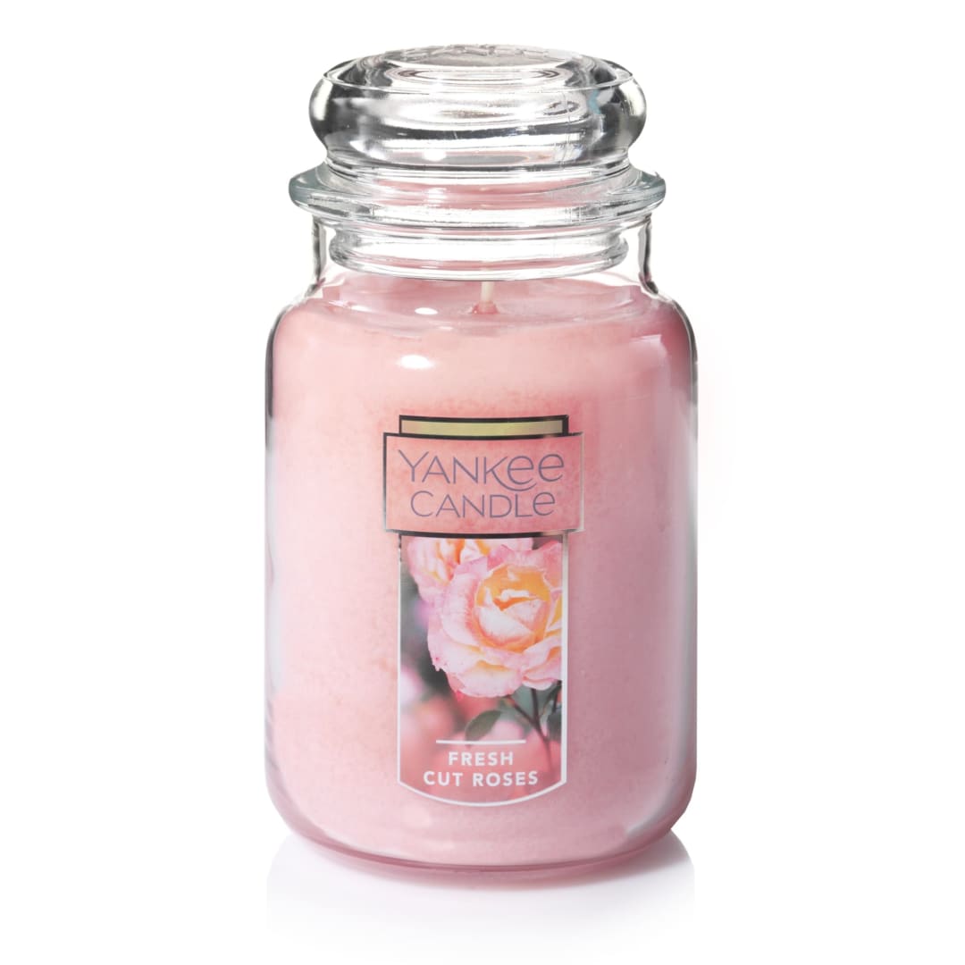 Yankee Candle® Fresh Cut Roses Large Classic Jar Candle