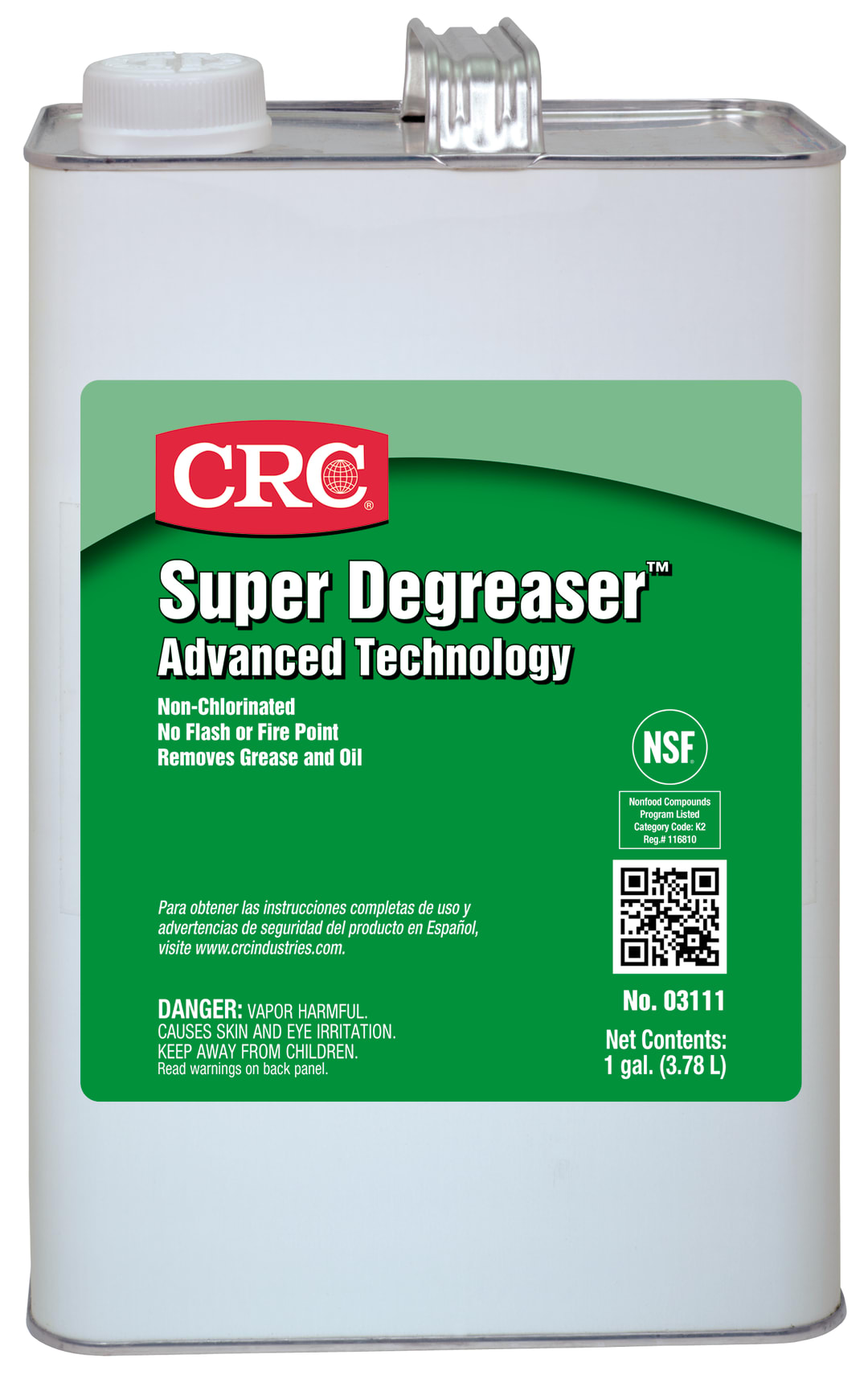 CRC Super Degreaser Cleaner/Degreaser 1X1GL