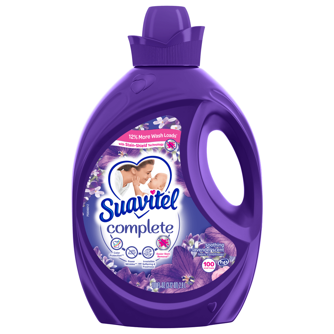 Suavitel Complete Fabric Conditioner, Soothing Lavender, 100 oz