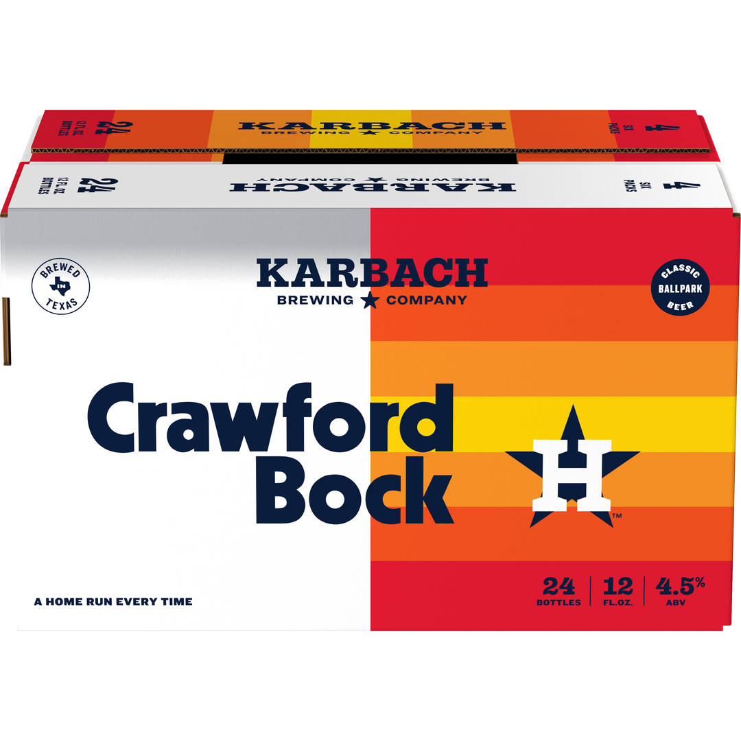Karbach Brewing Co. Crawford Bock Beer, 4/6 Packs 12 fl. oz. Bottles