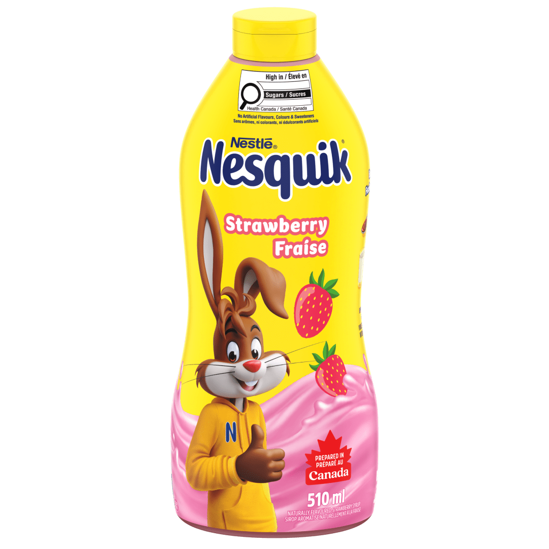 NESQUIK Strawberry Syrup 12x510ml CA