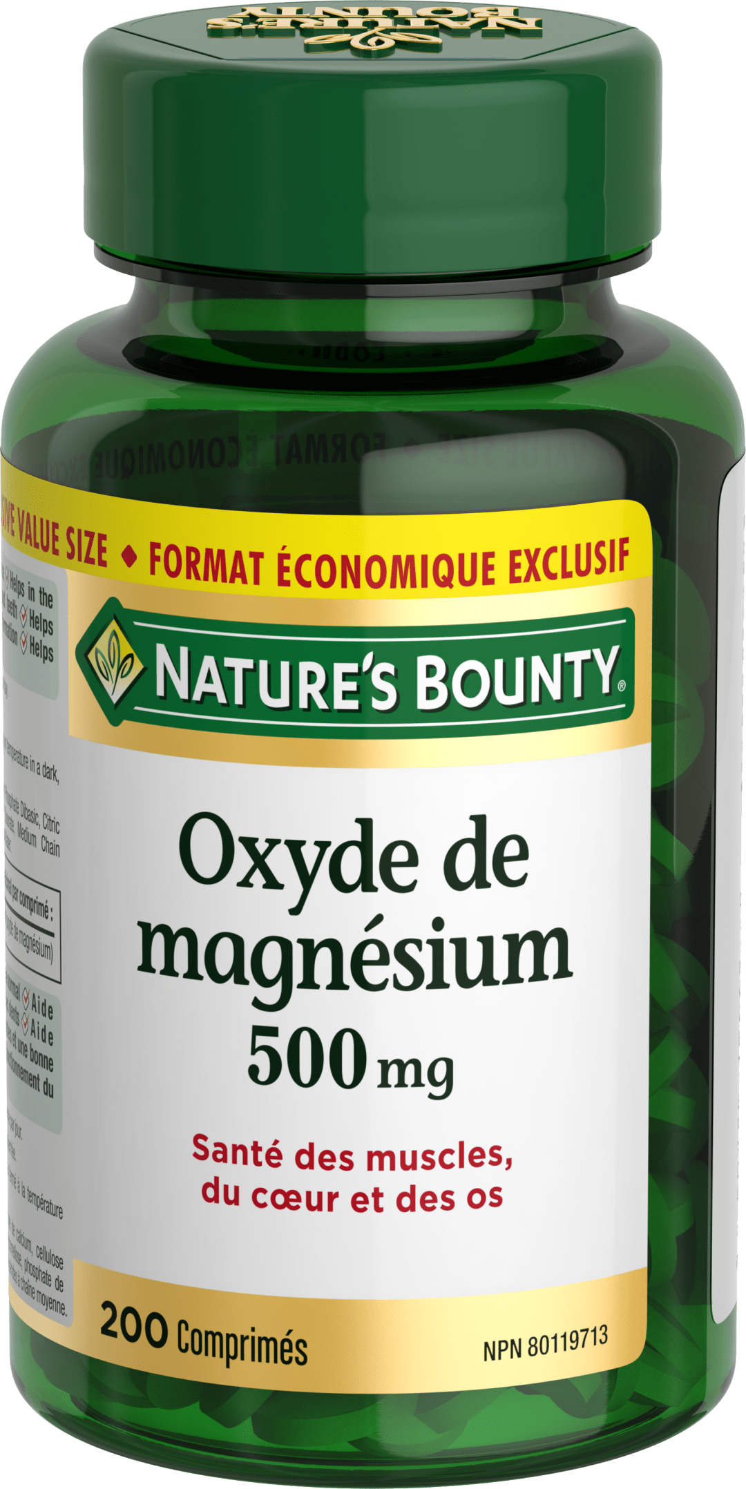 NBTY Mg Oxide 500mg 24x200 TAB CA