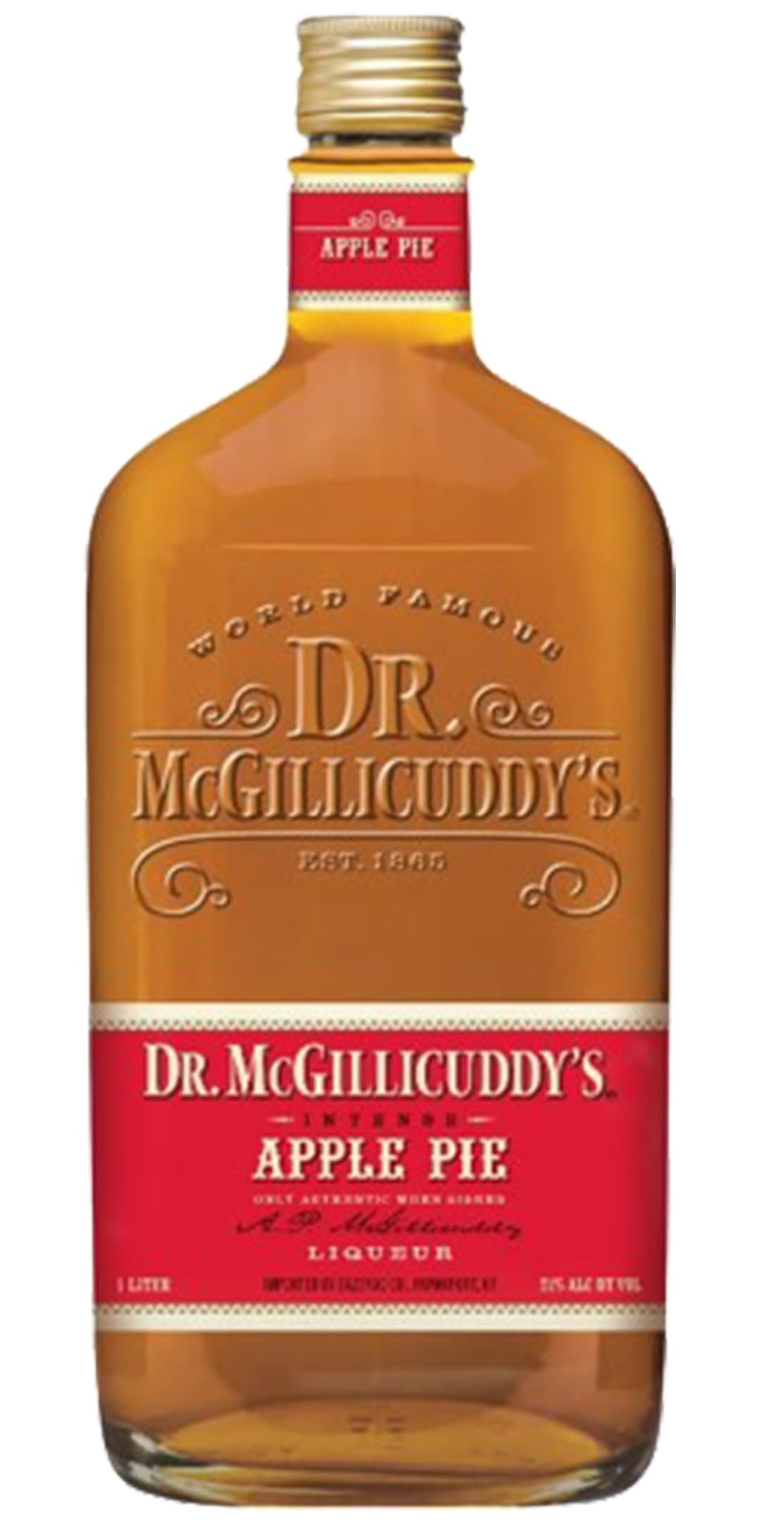 Dr. McGillicuddy's Apple Pie Liqueur 1l 42 Proof