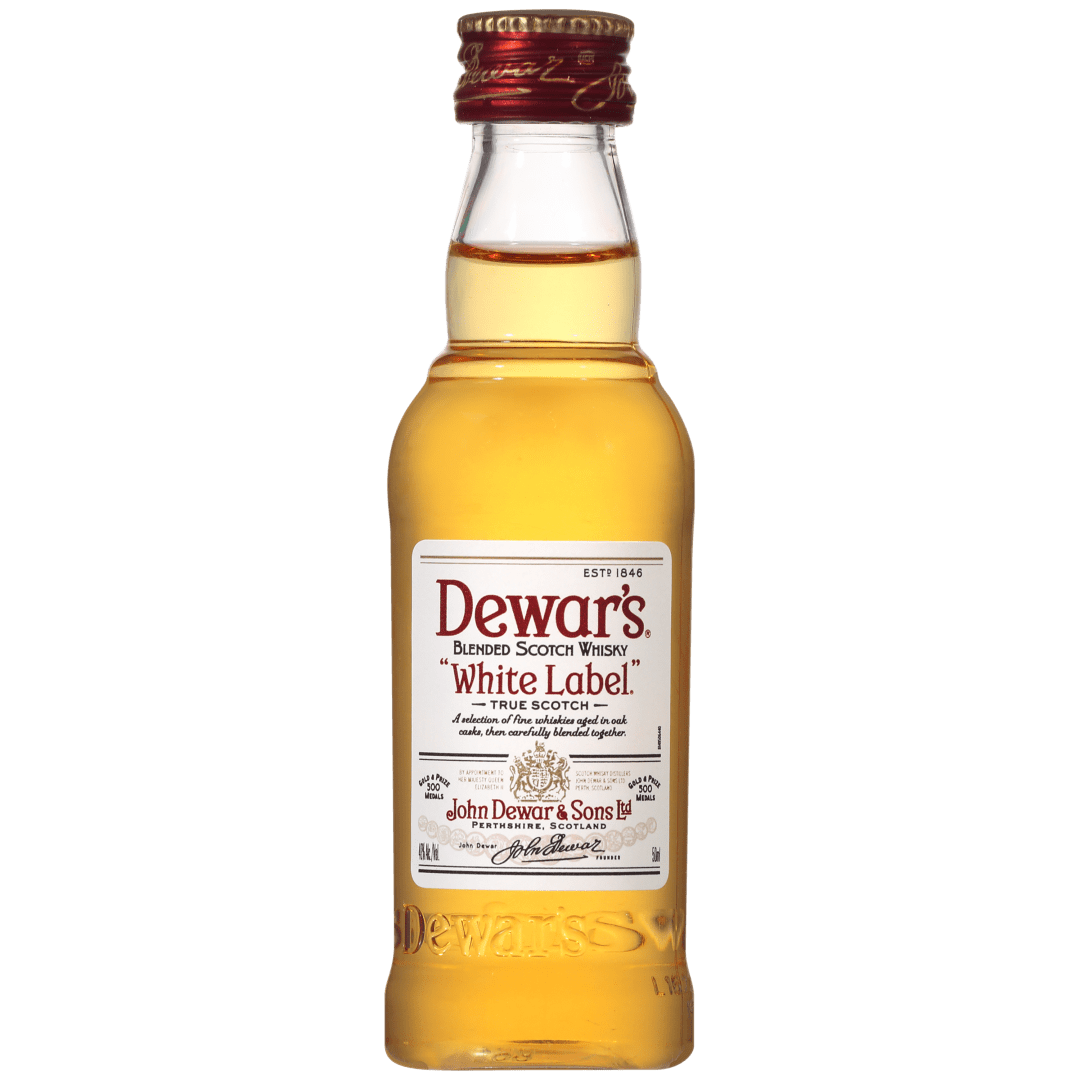 Dewar's White Label Blended Scotch Whisky 40% 50mL