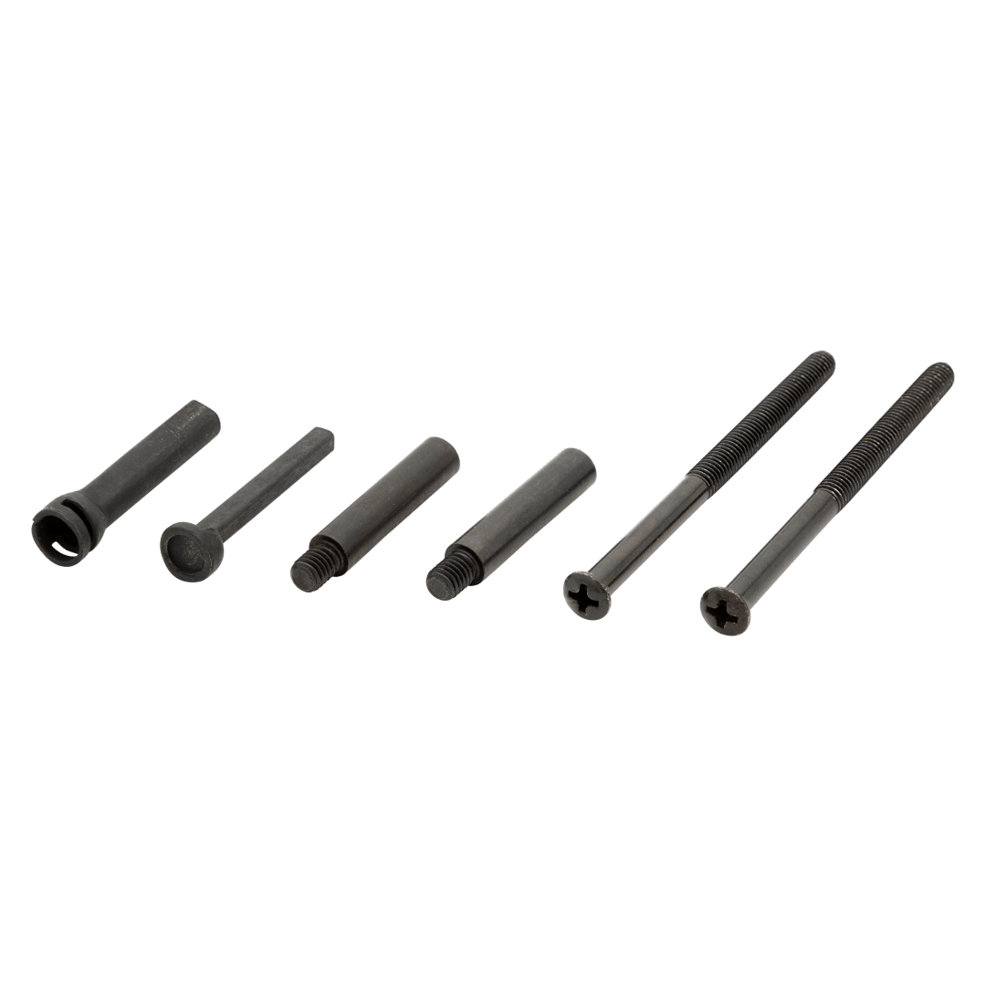 Deadbolt Double Cylinder Screw Pack for Thick Door w/ Spindle Extender in Matte Black or Venetian Bronze Finish