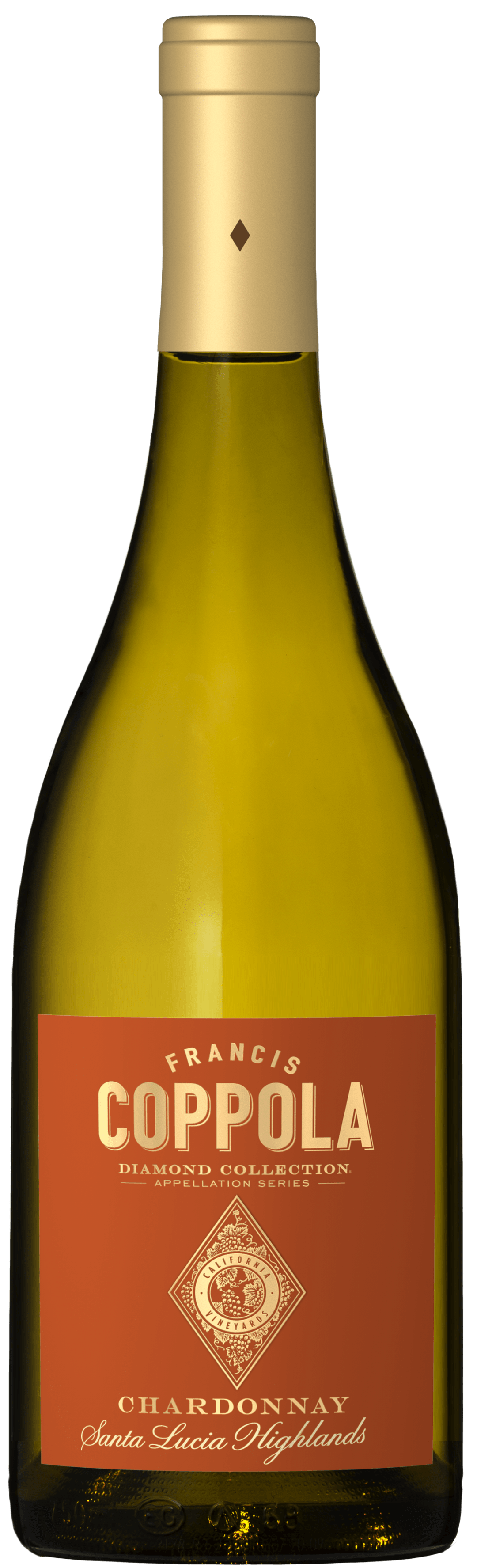 Coppola Diamond Appellation Series, Chardonnay, Santa Lucia Highlands, California,White Wine, 750 ml