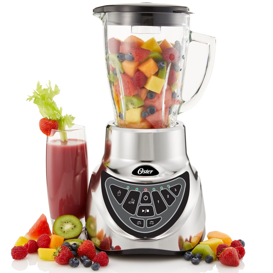 Oster Aliado Reversa Blender & Smoothie Maker | 900W | 1.5 L Glass Jug | Dual Direction Stainless Steel Blades | One-Touch Controls [OBL234X]