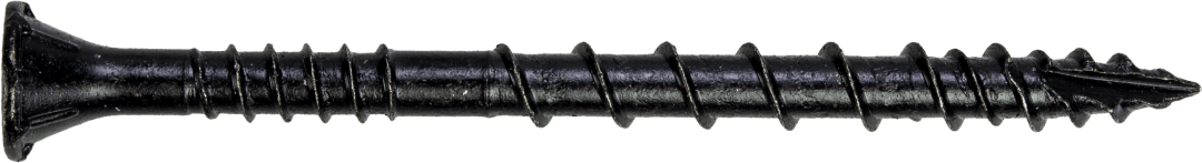 Simpson Strong-Tie DSVBK212R240 Deck-Drive™ DSV WOOD Screw — #10 x 2-1/2 in. T25, Flat Head, Quik Guard®, Black (240-Qty) (Pack of 396)