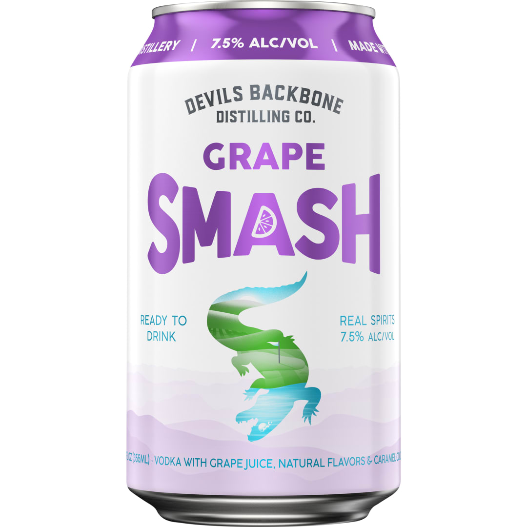 Devils Backbone Distilling Co. Grape Smash Vodka 12 fl oz Can
