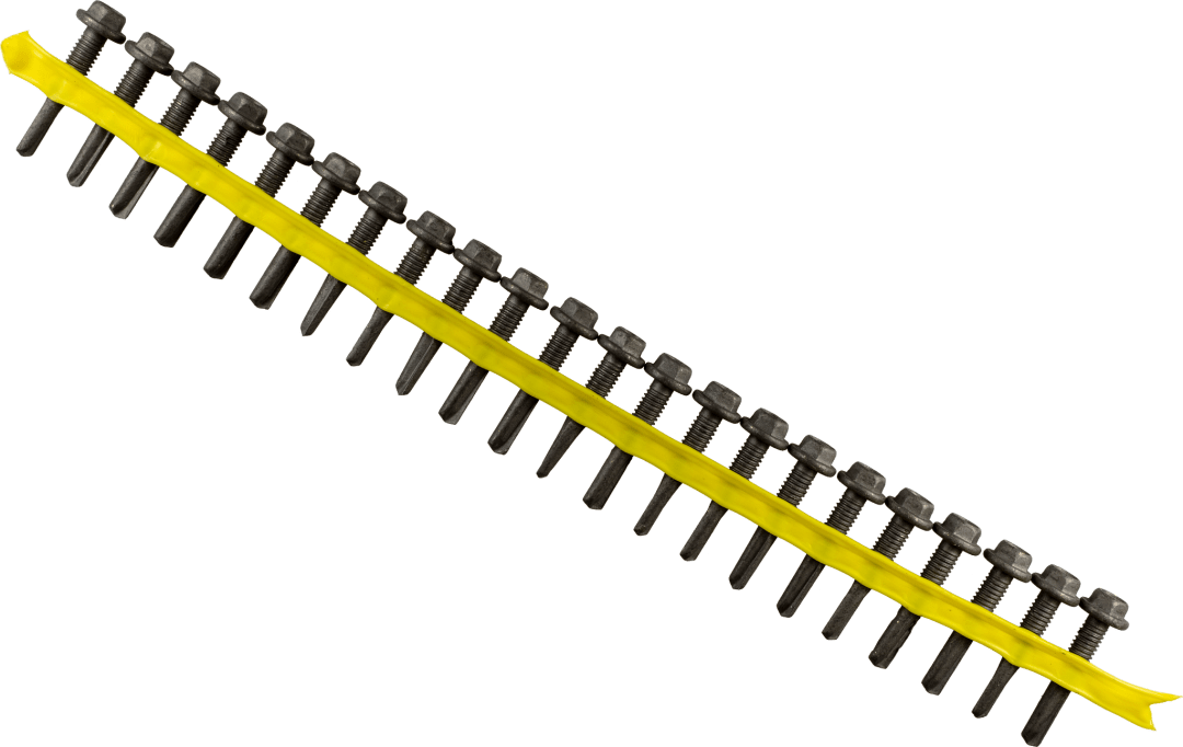 Simpson Strong-Tie XMQ114S1224 Strong-Drive® XM MEDIUM-HEAD METAL Screw (Collated) — #12 x 1-1/4 in. 5/16 Hex (1500-Qty) (Pack of 100)