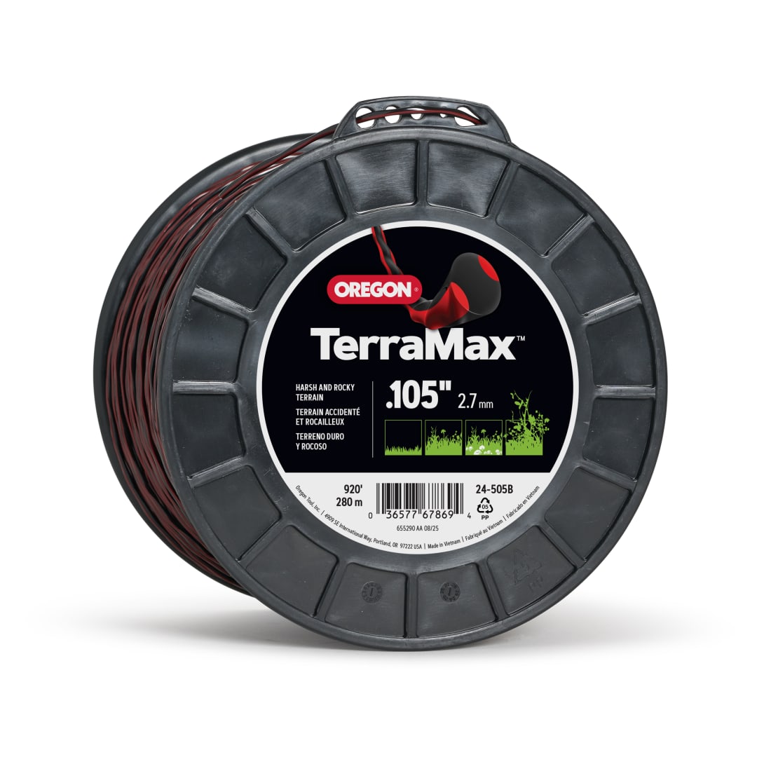 Oregon TerraMax Oval Twist Trimmer Line, 0.105in, 920ft Spool