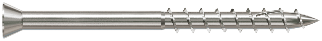 Simpson Strong-Tie S07200WP1 Deck-Drive™ DWP WOOD SS Screw — #7 x 2 in. T-15, Trim Head, Type 305 (1 lb.) (Pack of 1500)