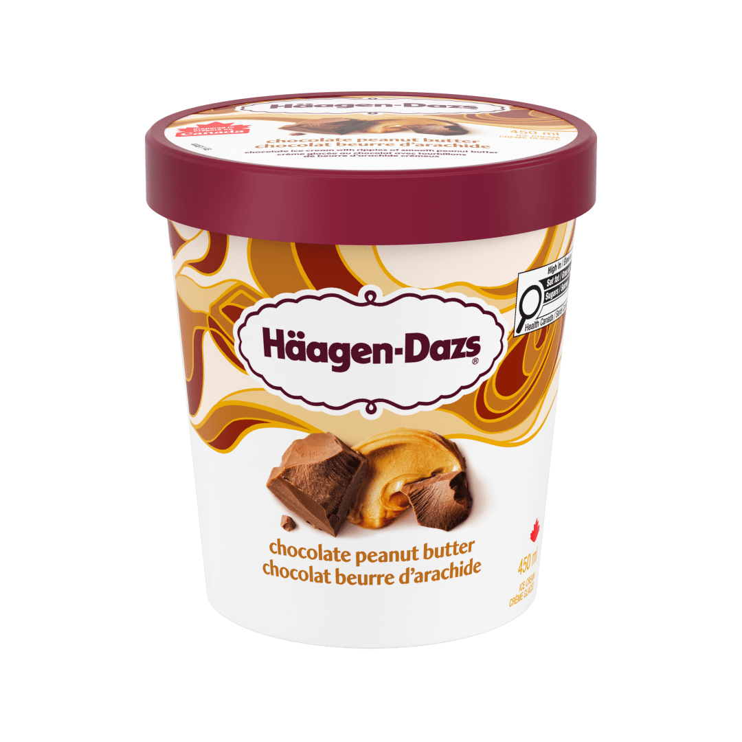 HAAGEN-DAZS Choc Peanut Butter 8x450mlCA