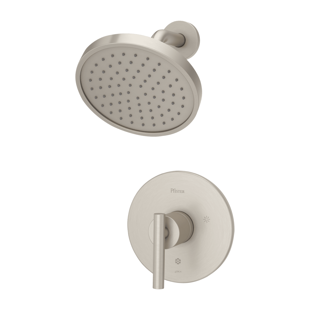 Contempra 1-Handle Shower Only Trim in Brushed Nickel