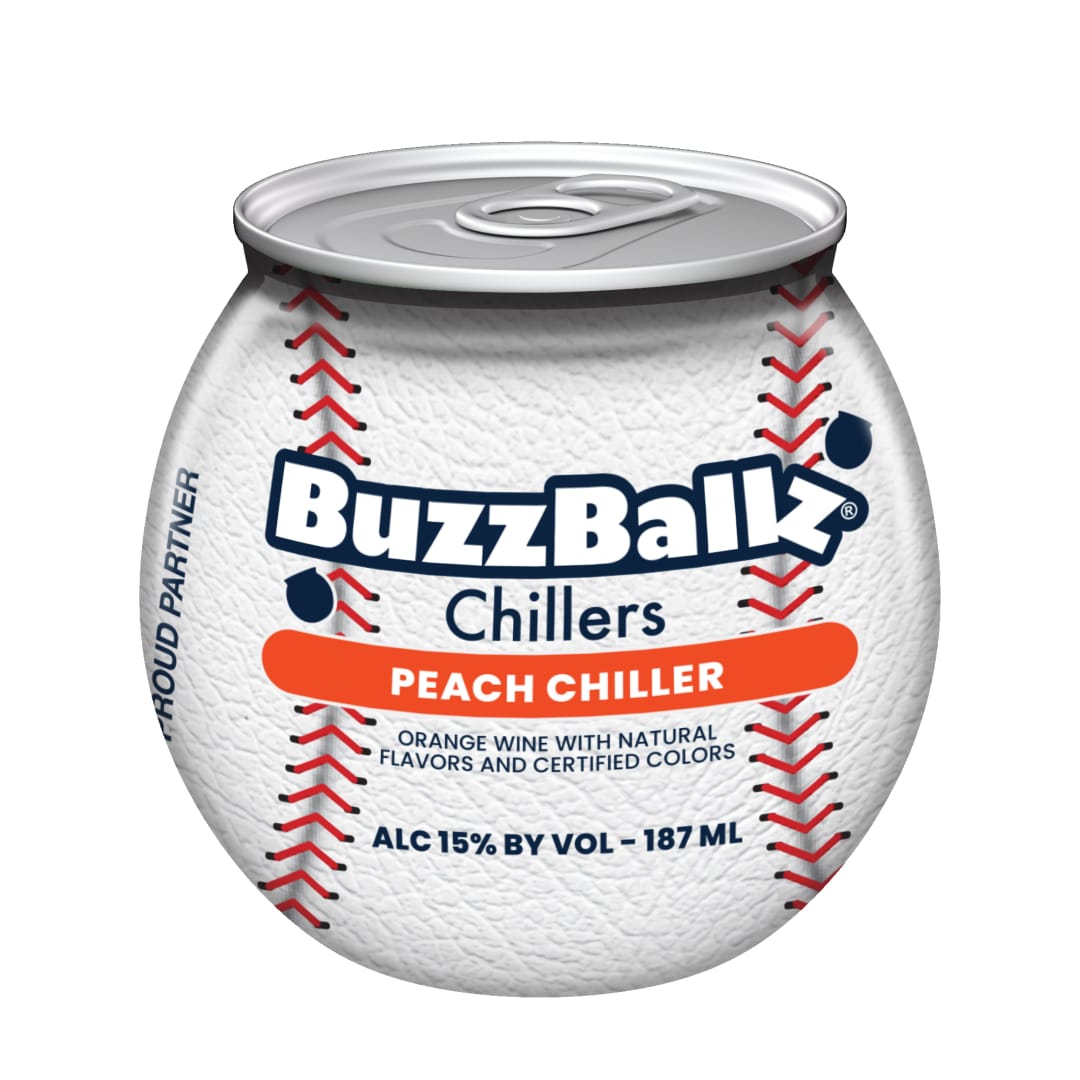 BuzzBallz Peach Wine Cocktail 187ml 30 Proof